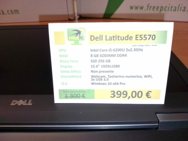Dell Latitude E5570 ricondizionato - immagine 5