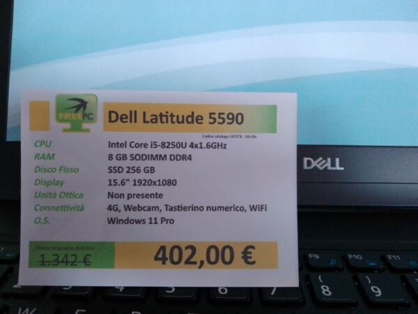 Dell Latitude 5590 RAM 8GB ricondizionato - immagine 10
