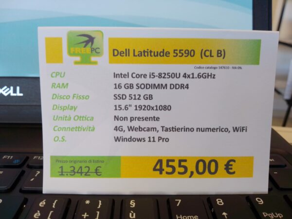 Dell Latitude 5590 RAM 16GB ricondizionato - immagine 2
